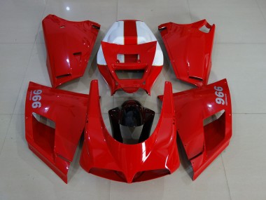 93-05 Rot Glänzend Ducati 996 748 916 998 Verkleidung