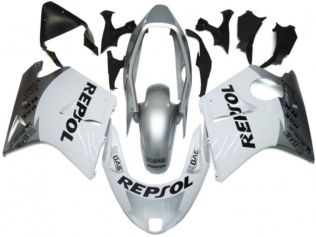 96-07 Silberweiß Repsol CBR1100XX Verkleidung