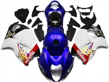 97-07 Blau & Weiß Custom Logo GSXR 1300 Verkleidung