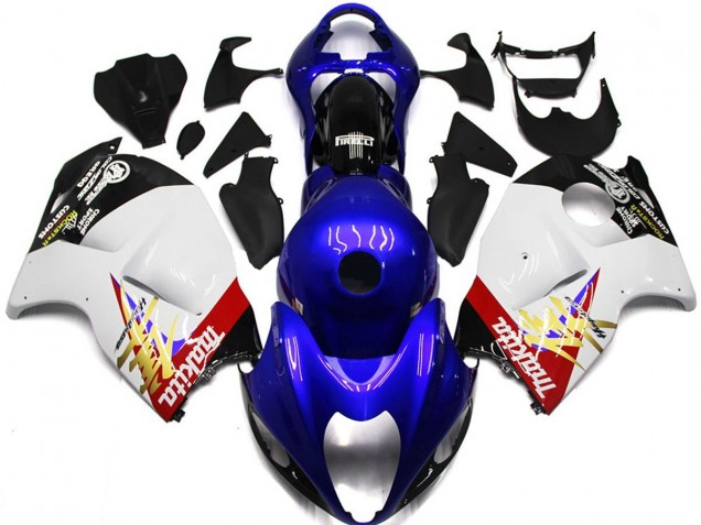 97-07 Blau & Weiß Custom Logo GSXR 1300 Verkleidung