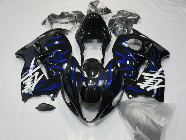 97-07 Blauer Wirbel GSXR 1300 Verkleidung