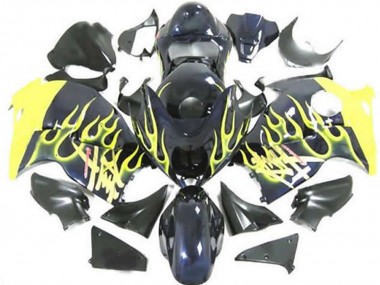 97-07 Gelb Flamme GSXR 1300 Verkleidung