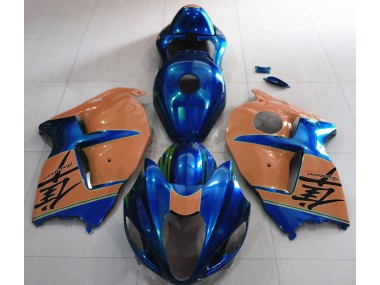 97-07 Glänzend Blau & Braun GSXR 1300 Verkleidung