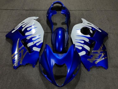 97-07 Glänzend Blau & Weiß GSXR 1300 Verkleidung