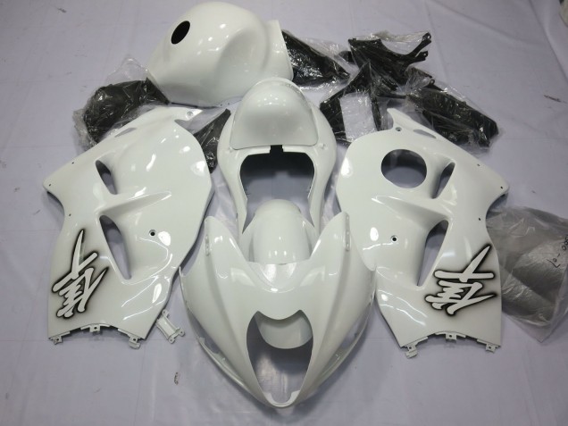 97-07 Glänzend Weiß GSXR 1300 Verkleidung