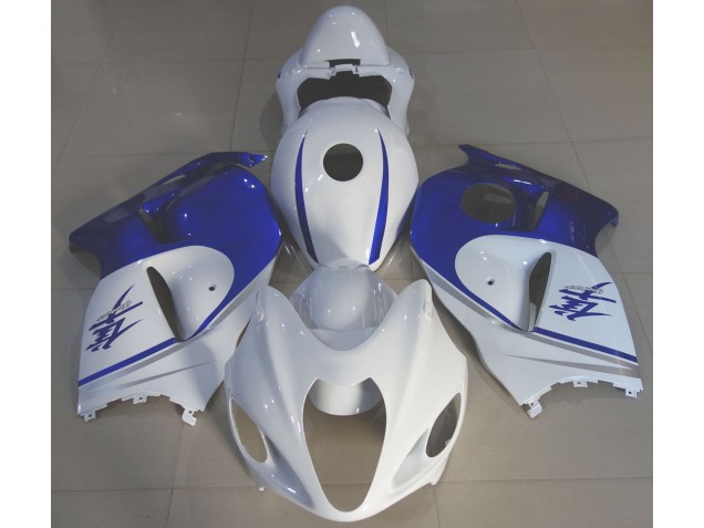97-07 Glänzend Weiß & Tiefblau GSXR 1300 Verkleidung