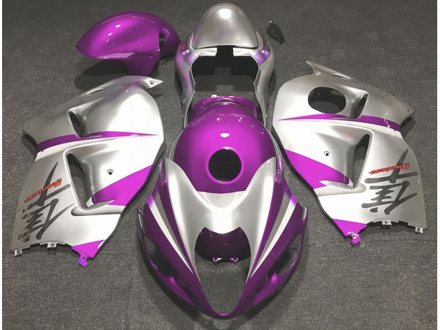 97-07 Glanzrosa & Silber GSXR 1300 Verkleidung