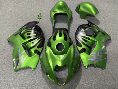 97-07 Grün & Schwarz GSXR 1300 Verkleidung