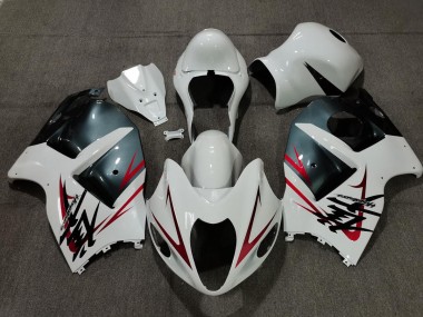 97-07 Weiß Hellblau & Rot GSXR 1300 Verkleidung