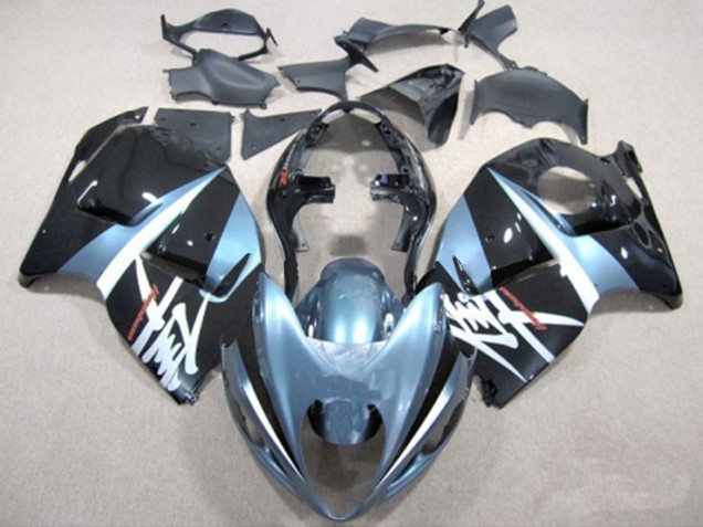 97-07 Hellblau & Schwarz GSXR 1300 Verkleidung