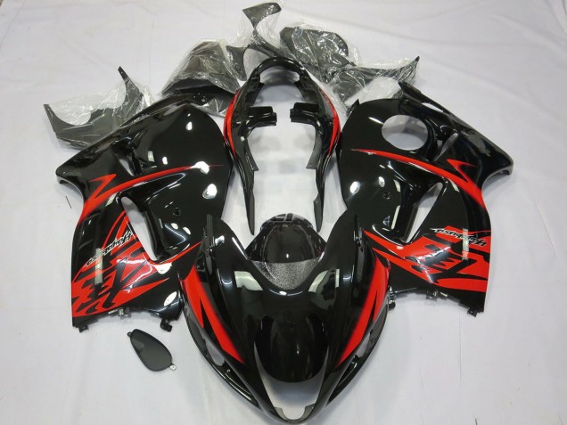 97-07 Rot & Schwarz GSXR 1300 Verkleidung