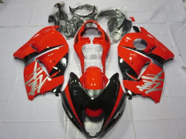 97-07 Rot & Schwarz Silber Aufkleber GSXR 1300 Verkleidung