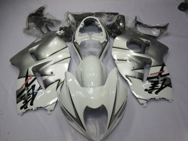 97-07 Weiß & Silber GSXR 1300 Verkleidung