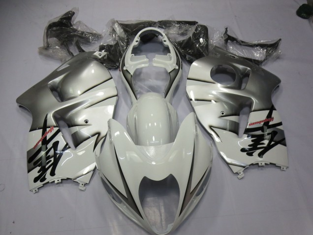 97-07 Weiß & Silber GSXR 1300 Verkleidung