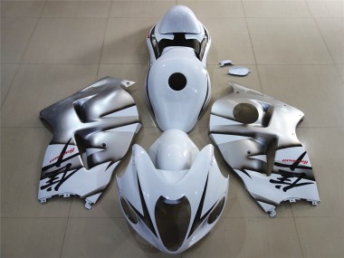 97-07 Weiß & Silber Glänzend GSXR 1300 Verkleidung
