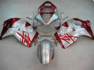 97-07 Silber & Rot GSXR 1300 Verkleidung