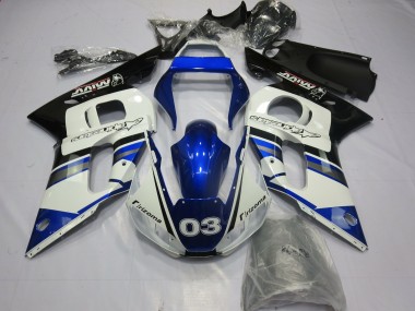 98-02 Blau & Silber R6 Verkleidung