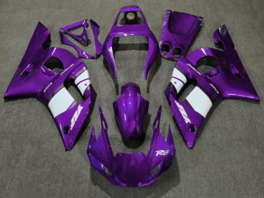 98-02 Dunkelviolett & Weiß R6 Verkleidung