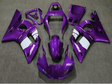 98-02 Dunkelviolett & Weiß R6 Verkleidung