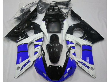 98-02 Glänzend Blau & Schwarz R6 Verkleidung