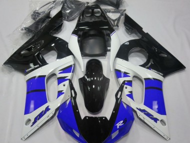 98-02 Glänzend Blau & Schwarz R6 Verkleidung