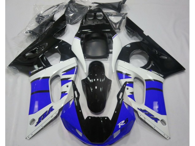 98-02 Glänzend Blau & Schwarz R6 Verkleidung