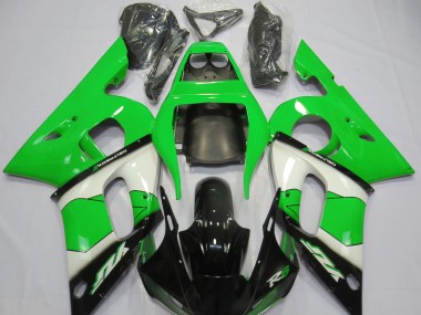 98-02 Grün Weiß & Schwarz R6 Verkleidung