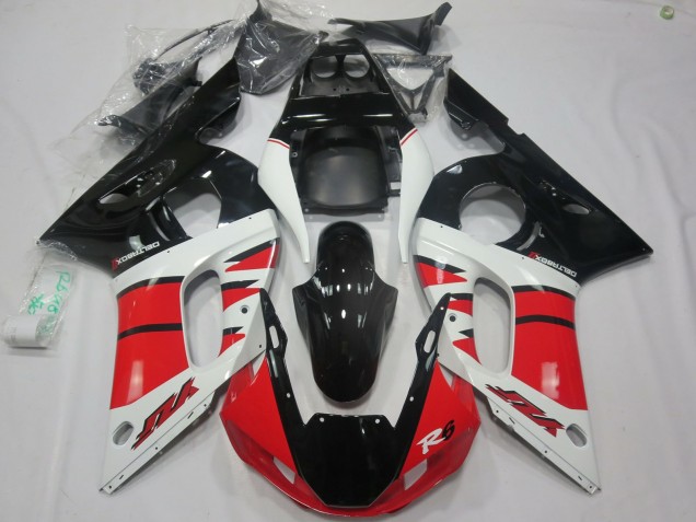98-02 Rot-Weiß-Design R6 Verkleidung