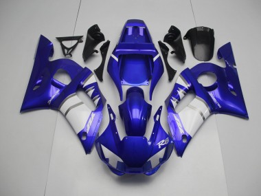 98-02 Silber Weiß & Blau R6 Verkleidung