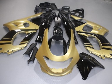 98-07 Glänzend Gold & Schwarz YZF600 Verkleidung