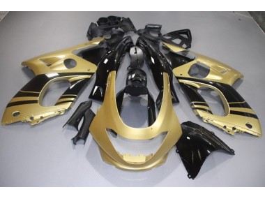 98-07 Glänzend Gold & Schwarz YZF600 Verkleidung