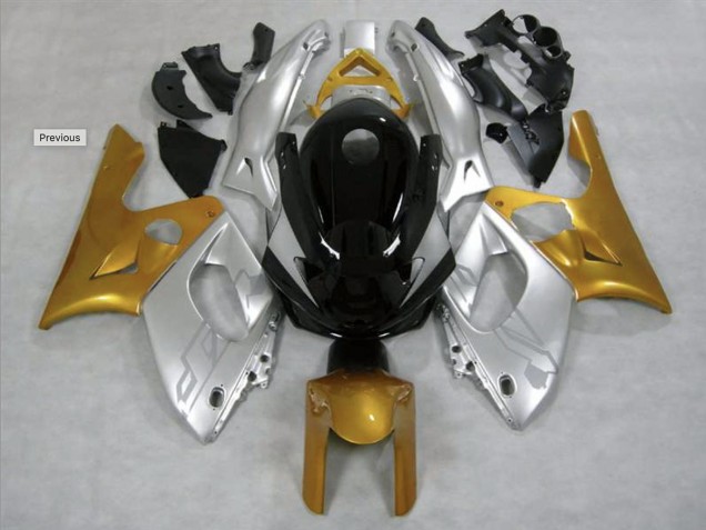 98-07 Gold & Silber Glänzend YZF600 Verkleidung