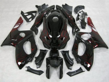 98-07 Rot Flamme YZF600 Verkleidung
