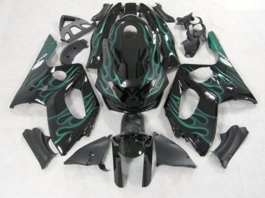 98-07 Smaragdgrün Flame YZF600 Verkleidung