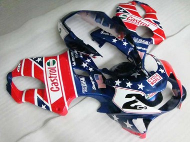 99-00 Rot Castrol CBR600 F4 Verkleidung