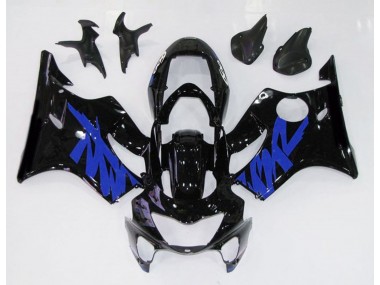 99-00 Schwarz Glänzend & Blau CBR600 F4 Verkleidung