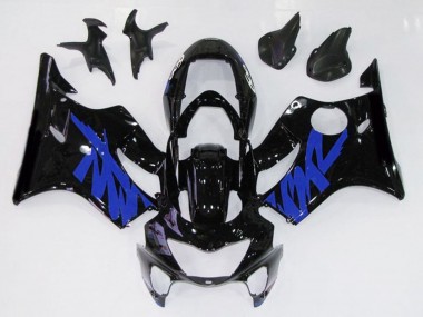 99-00 Schwarz Glänzend & Blau CBR600 F4 Verkleidung