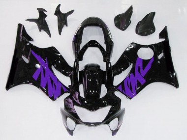 99-00 Schwarz Glänzend & Lila CBR600 F4 Verkleidung