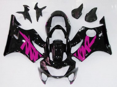 99-00 Schwarz Glänzend & Pink CBR600 F4 Verkleidung
